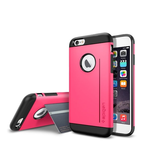 iPhone 6 Case Spigen Slim Armor AIR CUSHION azalea pink Slim Fit